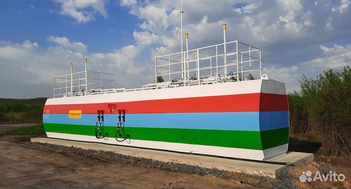 Контейнерная АЗС для нужд предприятия