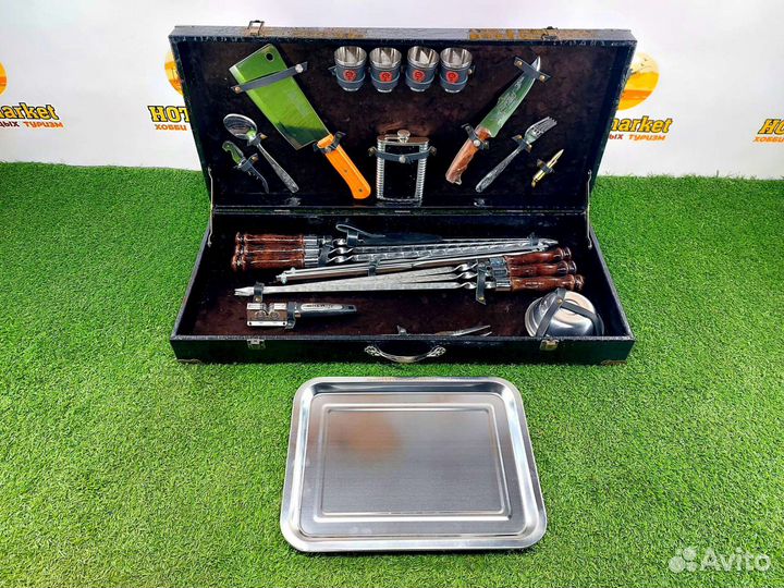 Набор шампуров подарочный