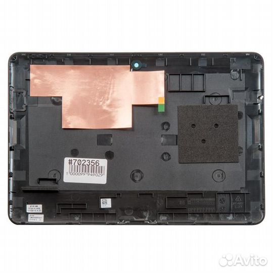 Задняя крышка для Asus TF103C-1A черная рифленая T