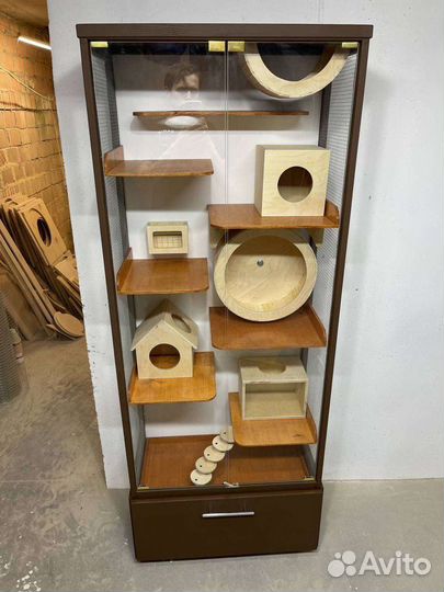 Клетки - Витрины для шиншилл спб