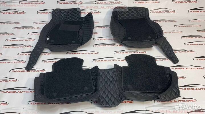 Ковры салона 3D Subaru Forester Левый руль