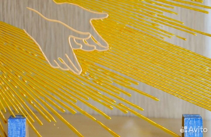 Декоративная работа 'Господь с Тобою'