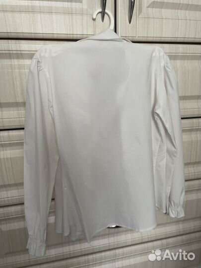 Блузка школьная для девочки 122 см