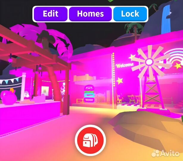 Обустройка дома в адопт ми