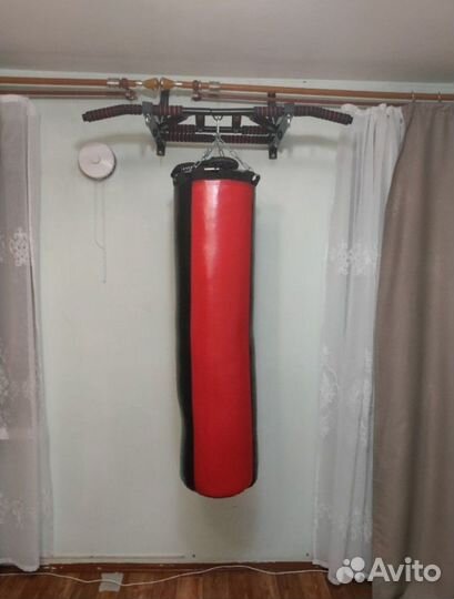 Боксерский мешок 50кг + Турник настенный
