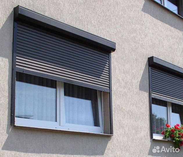 Окно пвх, Балкон, Рольставни