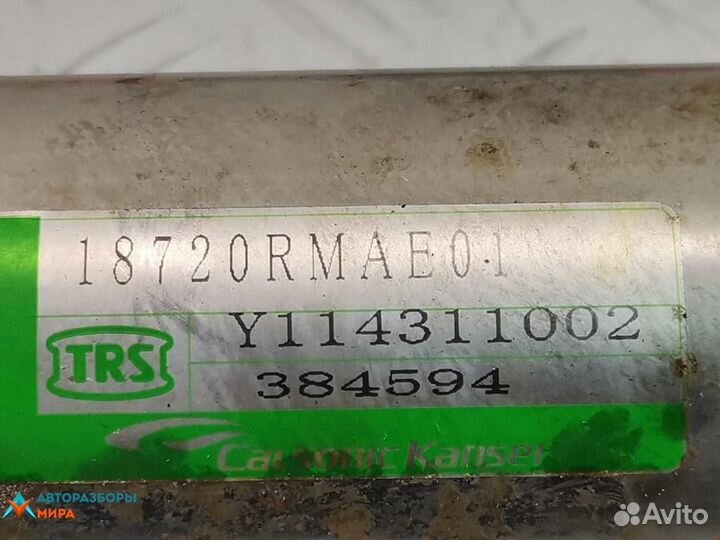 Охладитель EGR / Радиатор EGR Honda CR-V 3 2007