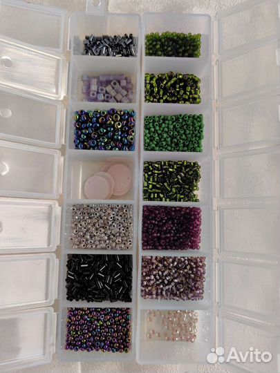 Материалы для рукоделия вышивка бисер пайетки