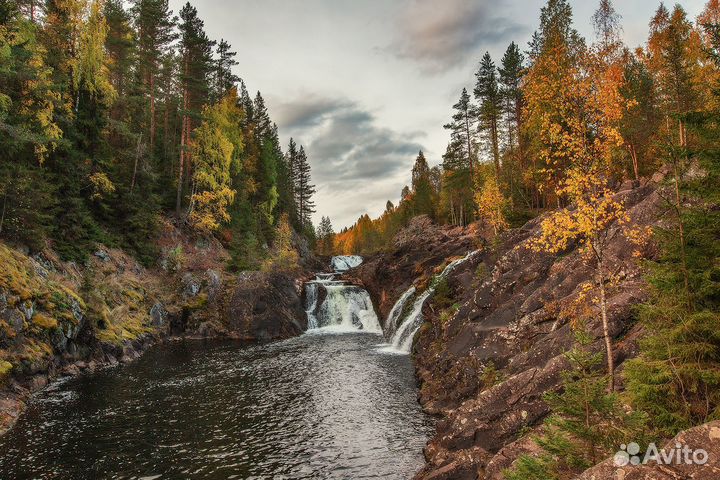Экскурсия на водопад Кивач и вулкан Гирвас в Карел