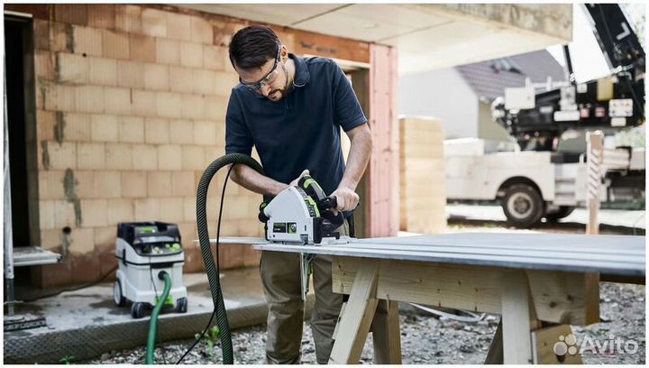 Дисковая пила Festool TS 55 Febq-Plus с шиной FS 1400/2