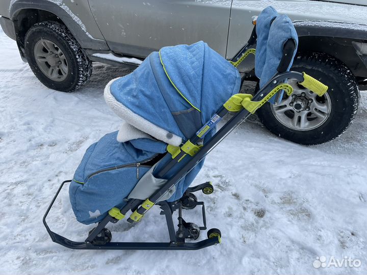 Коляска санки