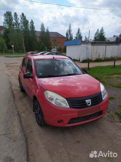 Dacia Sandero 1.2 МТ, 2009, 190 000 км