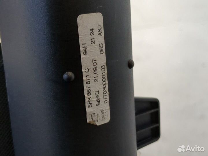 Шторка багажника Seat Altea, 2008