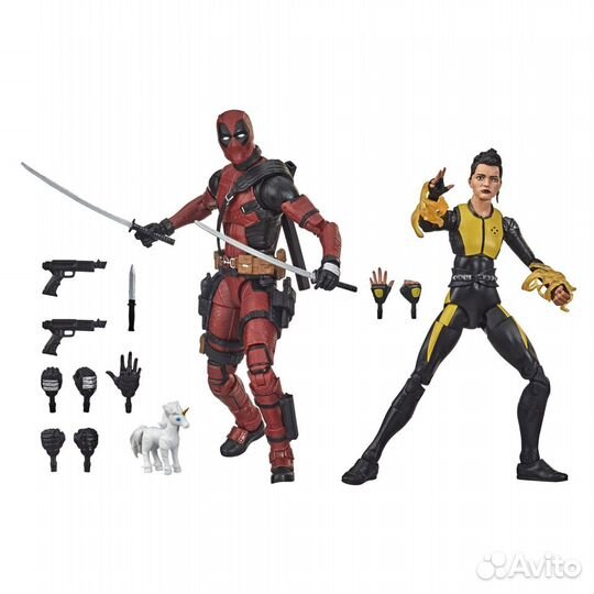 Набор фигурок Marvel Legends Deadpool and Negasoni