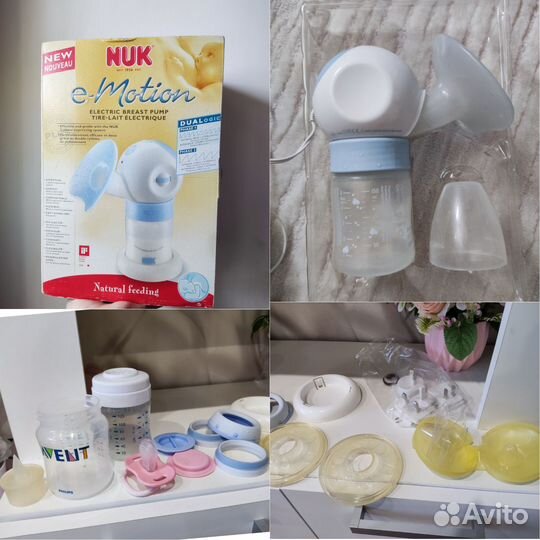 Электрический молокоотсос Nuk E-motion