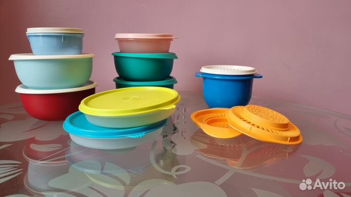 Миски, ланчбокс Tupperware
