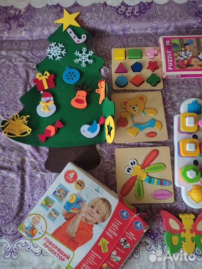 Развивающие игрушки пакетом