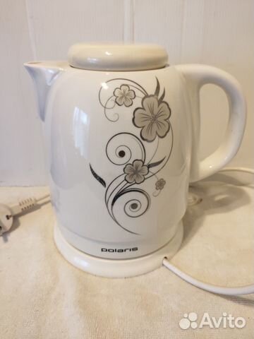 Чайник электрический бытовой керамический