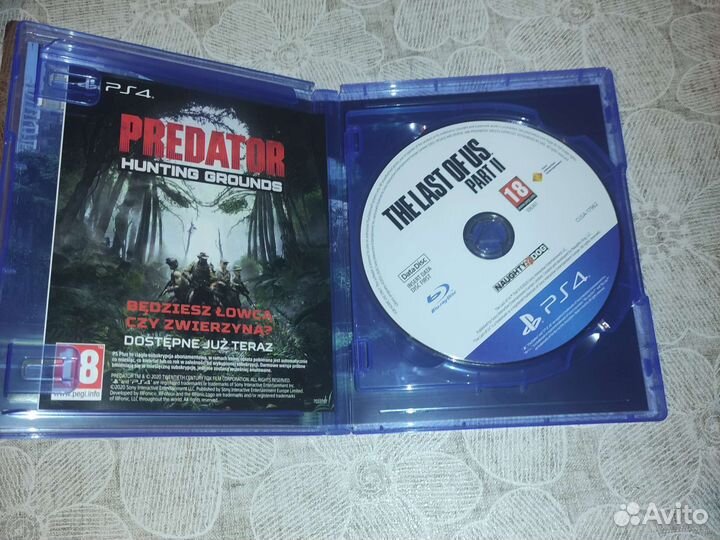 Диск ps4 The last of us 2 Одни из нас 2