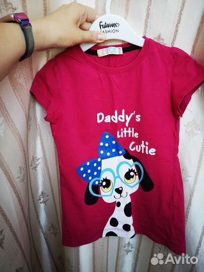 Вещи пакетом для девочки 110-116-122