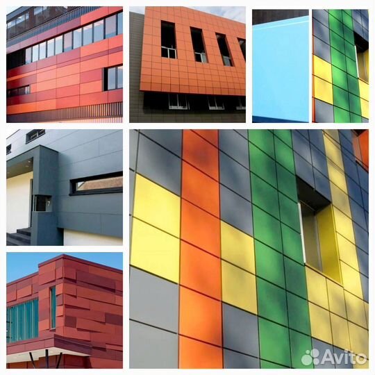 Фасадные металлоскассеты