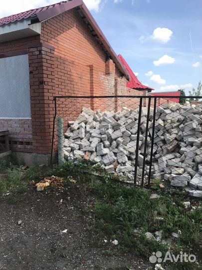 Кирпич белый силикатный бу