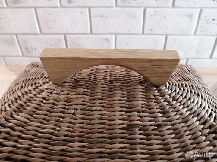 Хлебница с дер подносом, доска для резки с крышкой