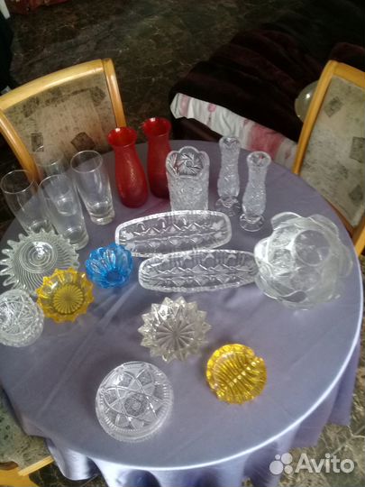 Посуда стекло хрусталь