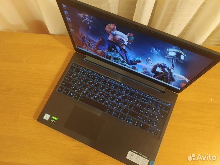 Игровой ноутбук Lenovo gaming на gtx1650