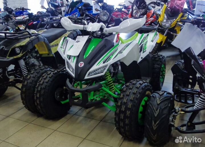 Квадроцикл Motoland Coyote 125 зеленый