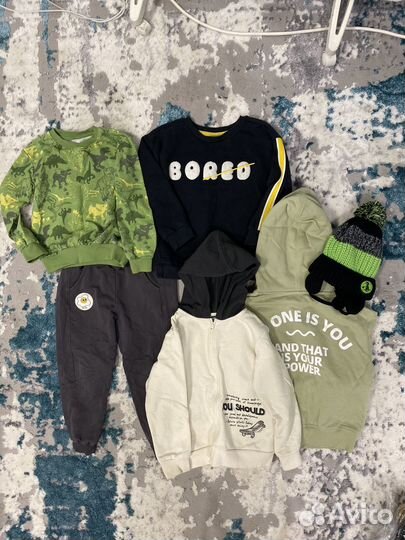 Пакет одежды для мальчика 104 110