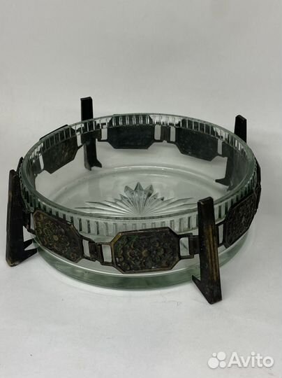 Конфетница мельхиор СССР