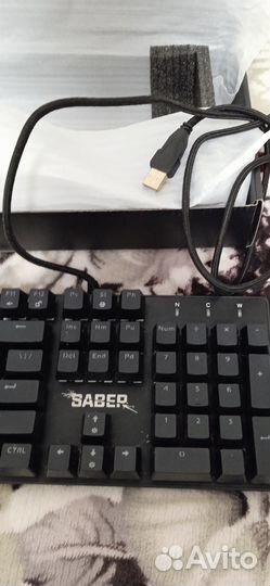 Игровая механическая клавиатура saber