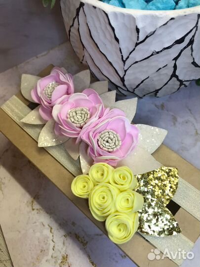 Повязка на голову для девочки