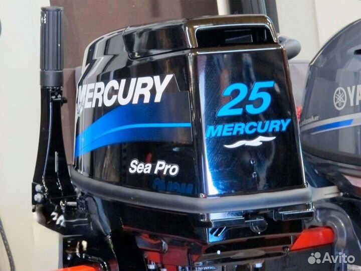 Мотор лодочный Mercury ME 25 MH SeaPro