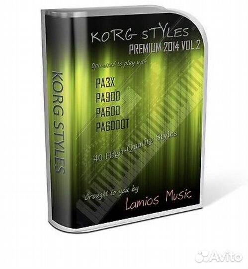 Стили звуки ритмы для korg pa800 pa600 pa700 pa4x