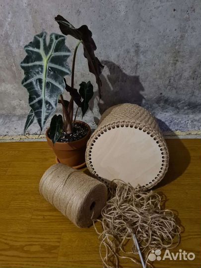 Корзины из джута на заказ