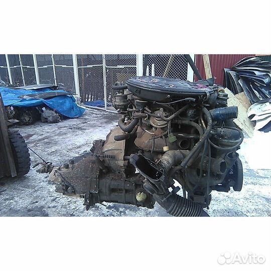 Двигатель двс с навесным toyota tercel AL21 3A-U 1