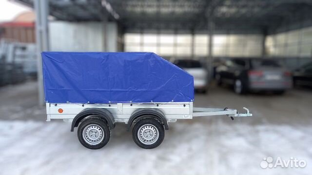 Прицеп цм эко плюс 2.56*1.3 двухосный