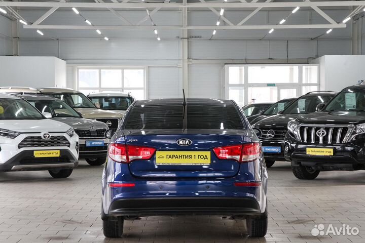 Kia Rio 1.6 AT, 2015, 123 000 км