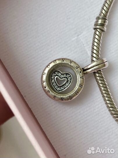 Pandora браслет с шармами