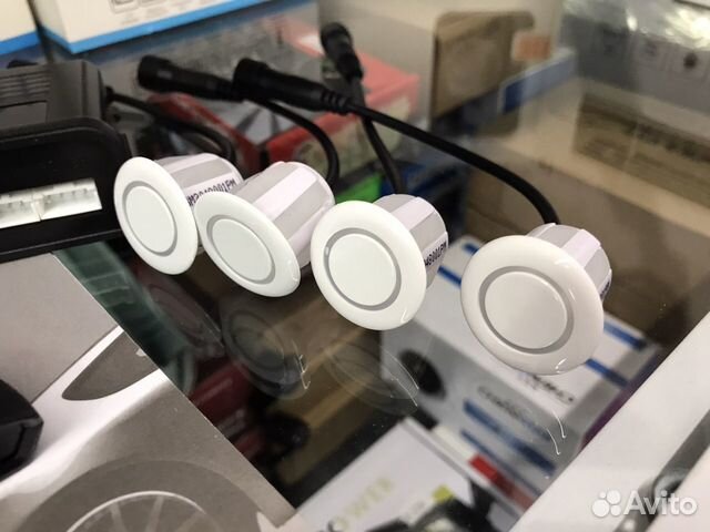 Парктроник parkmaster 4-FJ-40 белый