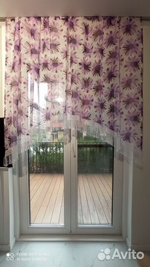 Шторы арки для кухни