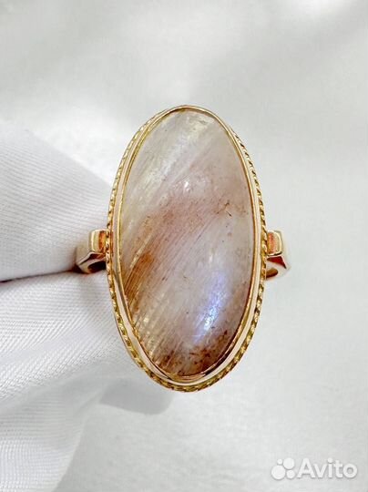 Золотое кольцо СССР 583 с оликоглазом 6.73 гр