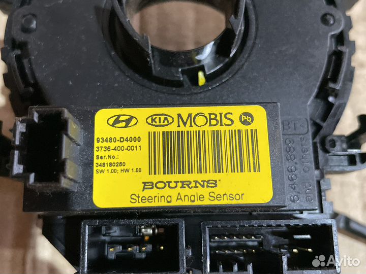 Подрулевой шлейф на Kia Stinger