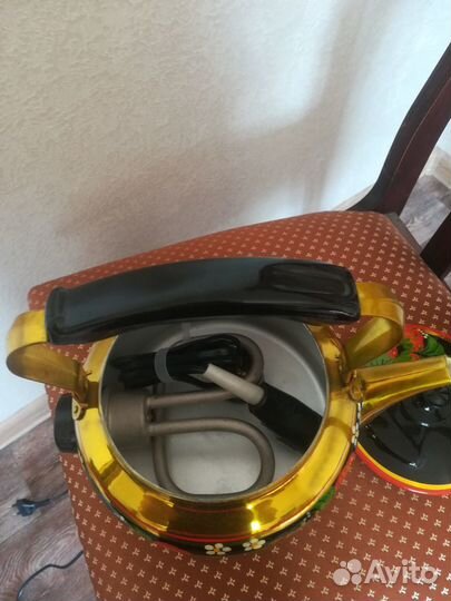 Чайник электрический новый расписной СССР