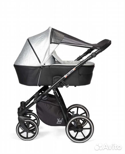 Коляска 2 в 1 Эко кожа