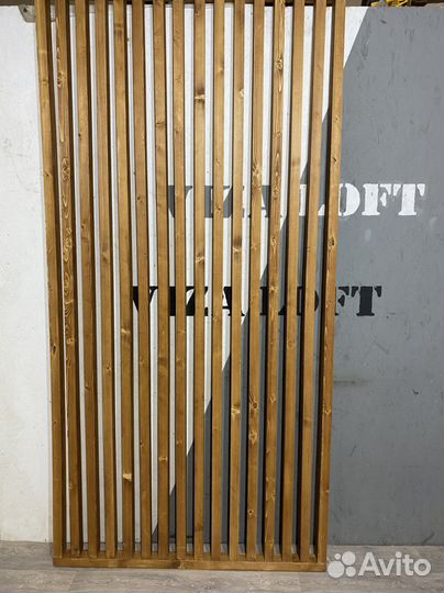 Реечные перегородки