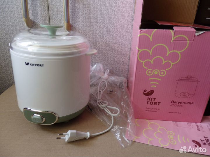 Новая. Йогуртница кт-2005. KIT fort