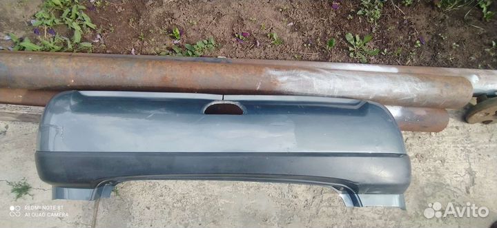 Задний бампер kia rio 2008